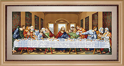 The Last Supper by Leonardo da Vinci Tapestry - Textile by Tatiana ...