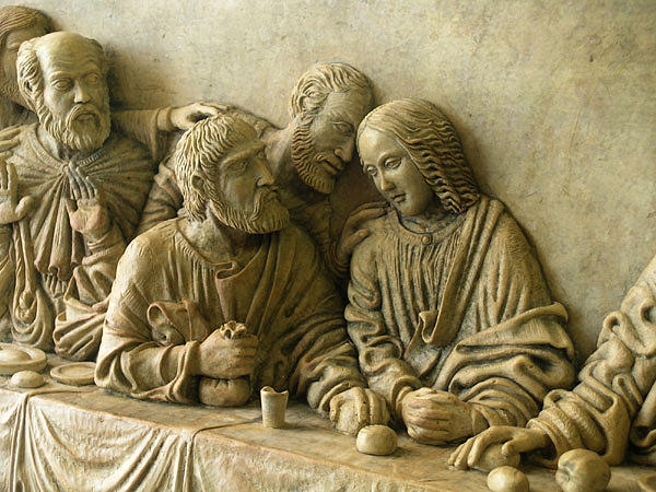 The Last Supper details Relief by Goran Gecovski - Fine Art America