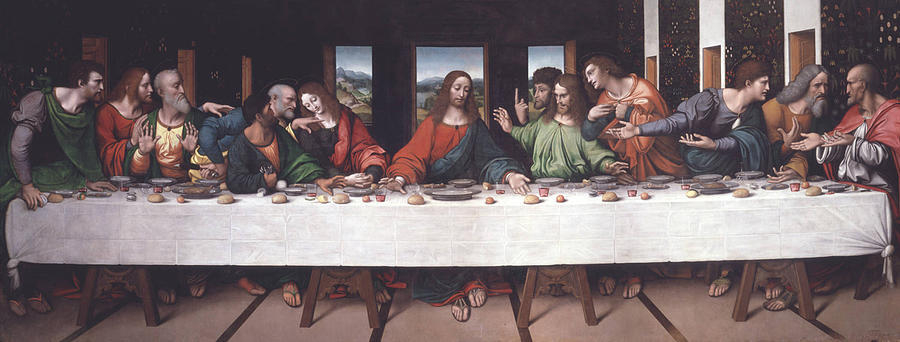 The Last Supper Painting by Giampietrino