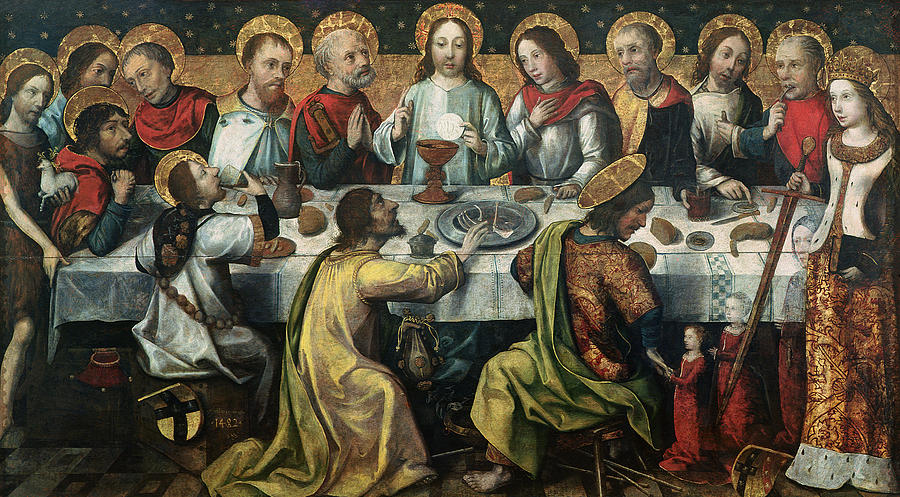 The Last Supper Painting by Godefroy