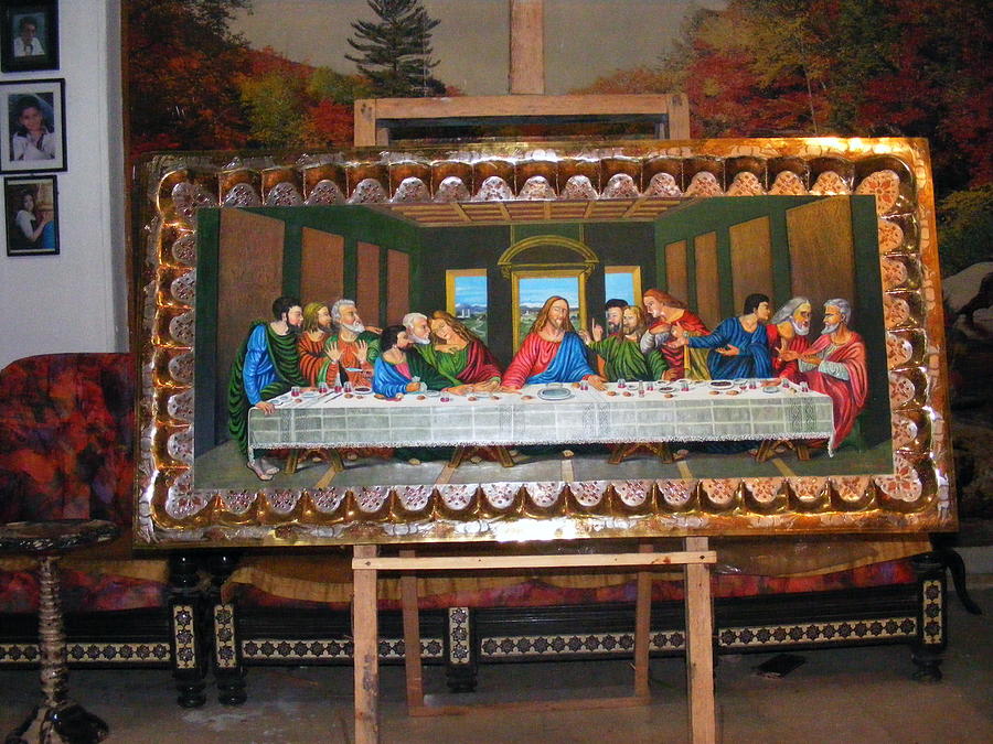 The Last Supper  Relief by Kamal Romeih