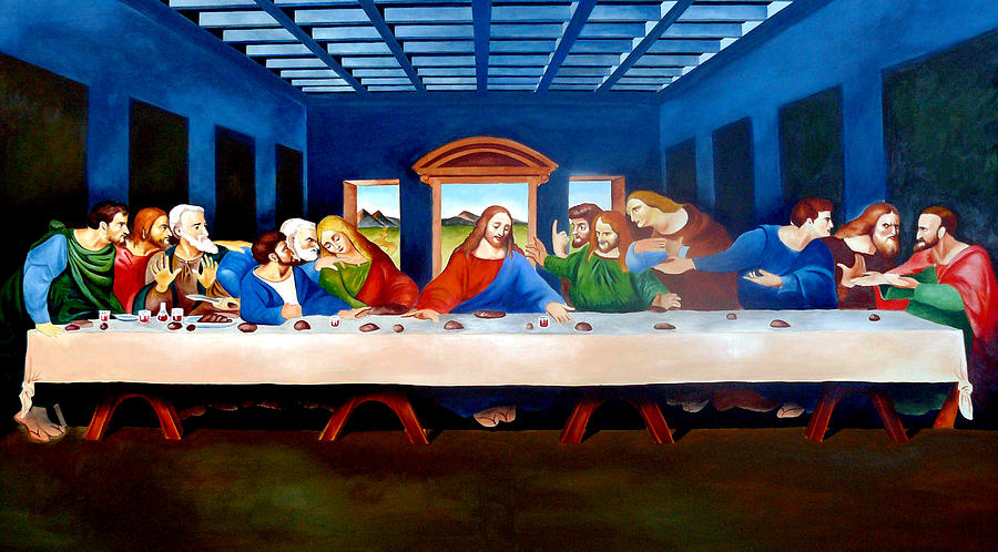 The Last Supper Painting by Ramil Roscom Guerra - Fine Art America