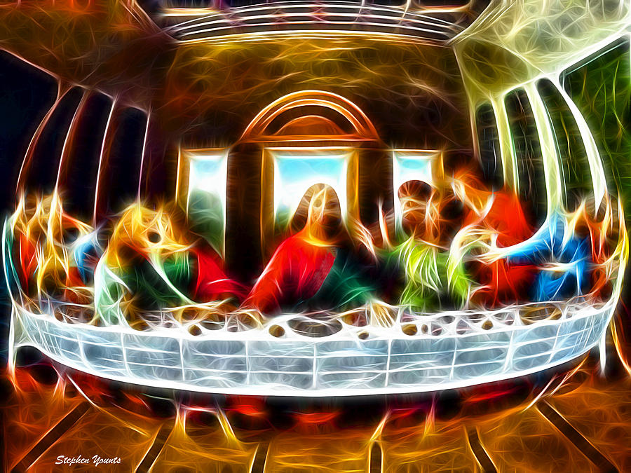 The Last Supper Digital Art by Stephen Younts