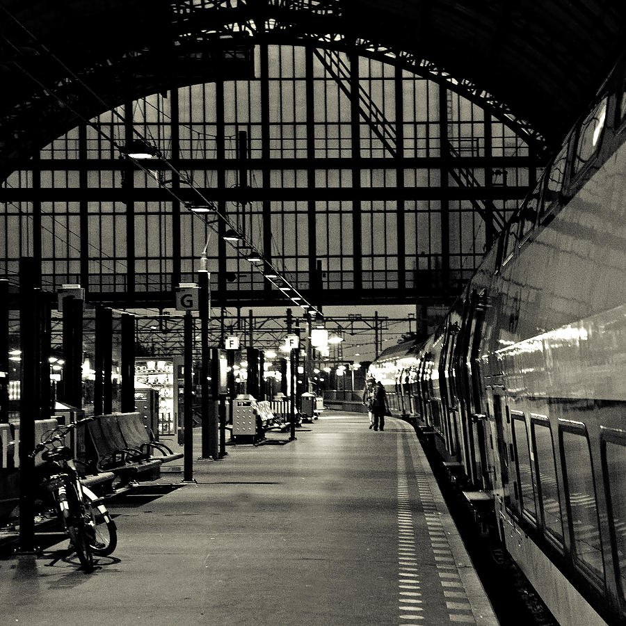 The last train Photograph by Janet O'Carroll - Fine Art America