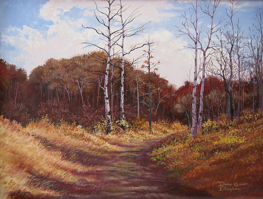 The Last Wilderness Painting by Diane Ellingham