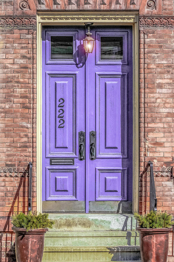 The Lavender Door Photograph by Jon Woodhams - Fine Art America