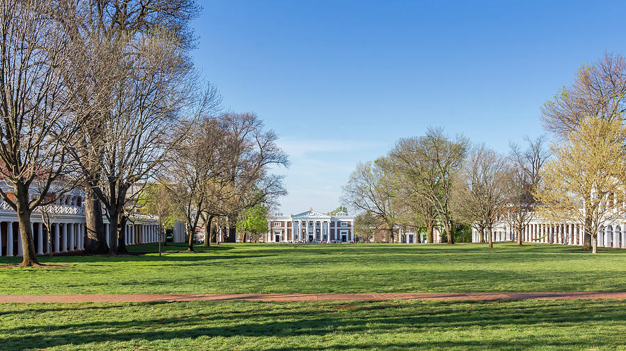 The Lawn at UVA Photograph by Bryan Pollard - Pixels