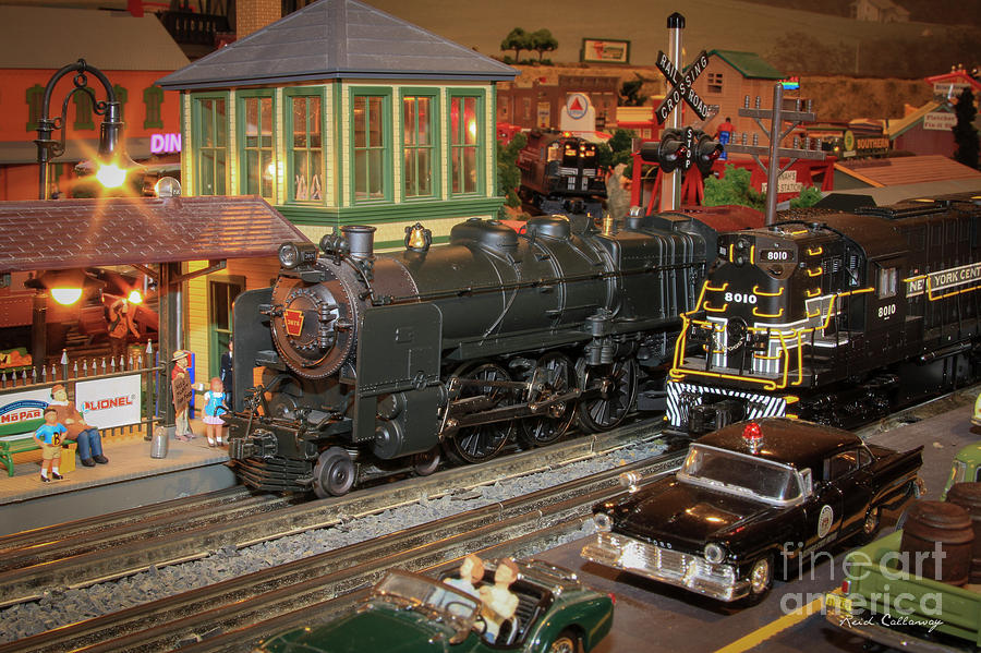 Train Photograph - The Layout.....by Reid Callaway Thomas Train Art by Reid Callaway