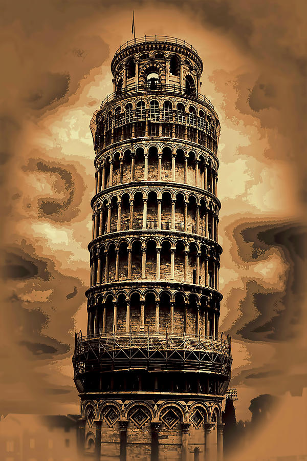 The leaning tower of Pisa Photograph by Tom Prendergast