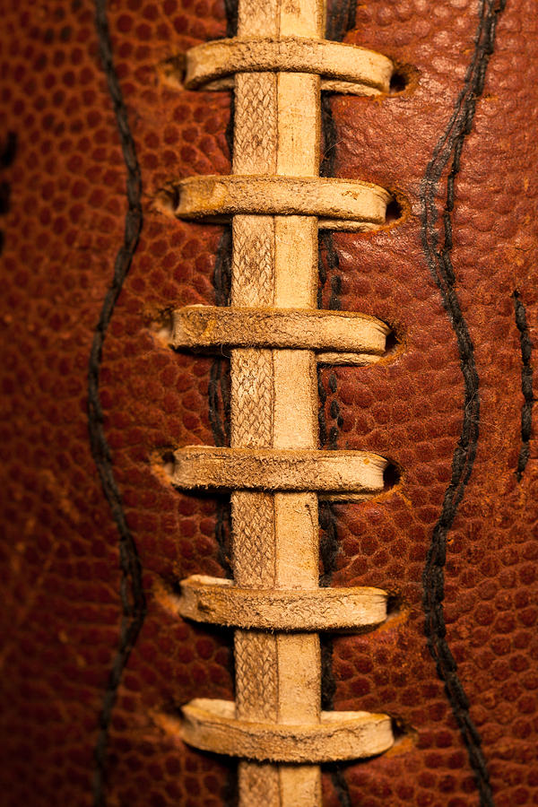The Leather Football Photograph by David Patterson