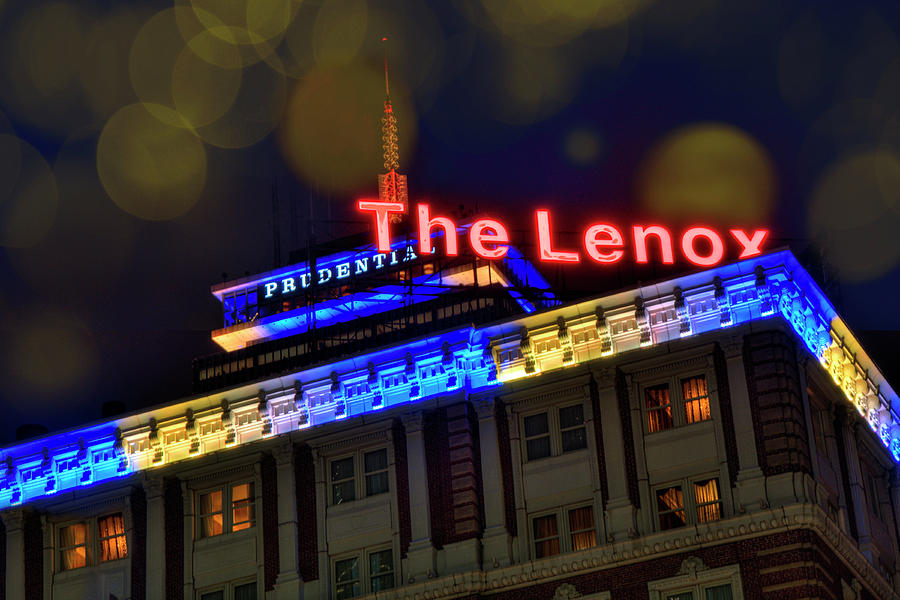 The Lenox and the Pru - Boston Marathon Colors Photograph by Joann Vitali -  Pixels