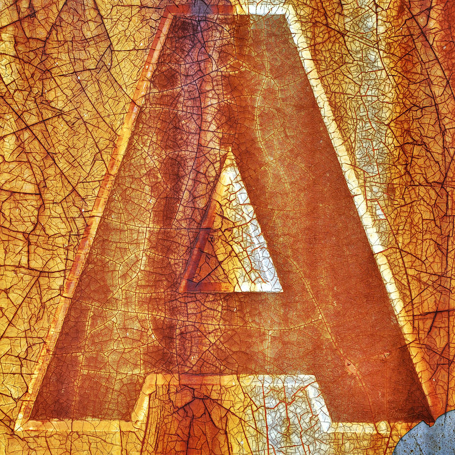 The Letter A is for... Photograph by Luke Moore