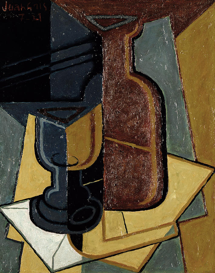 The Letter Painting by Juan Gris | Fine Art America