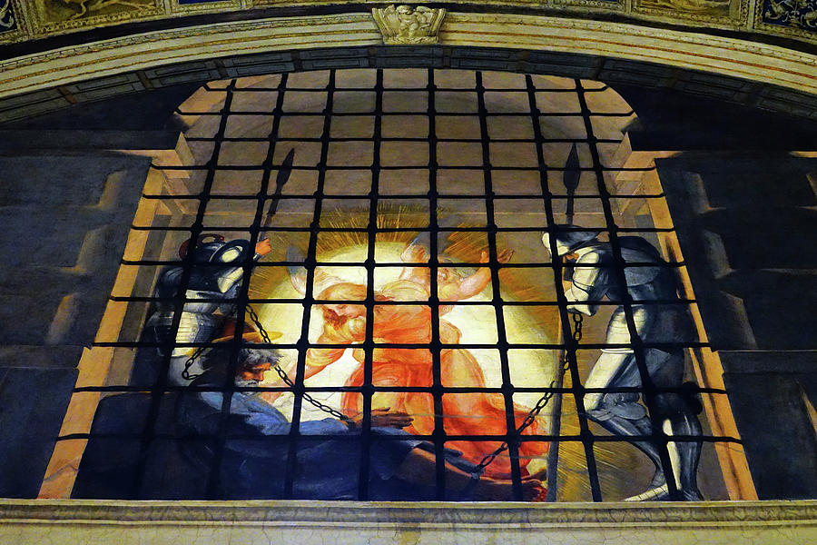 The Liberation Of Saint Peter As Seen In The Vactican Museum  Photograph by Rick Rosenshein