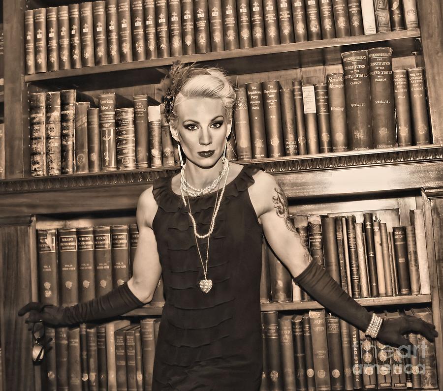 The Librarian Photograph by Jimmy Ostgard