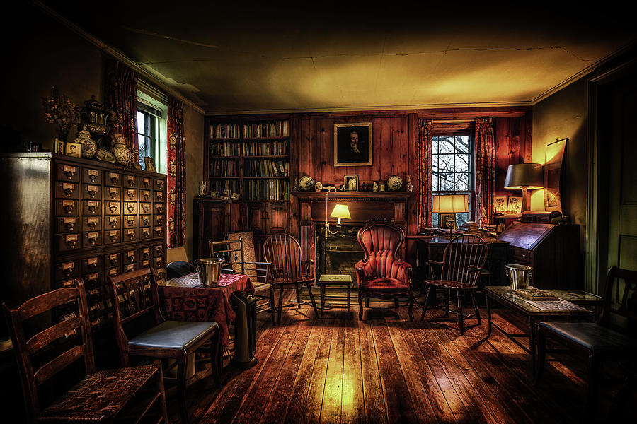 The Library Photograph by Ryan Wyckoff