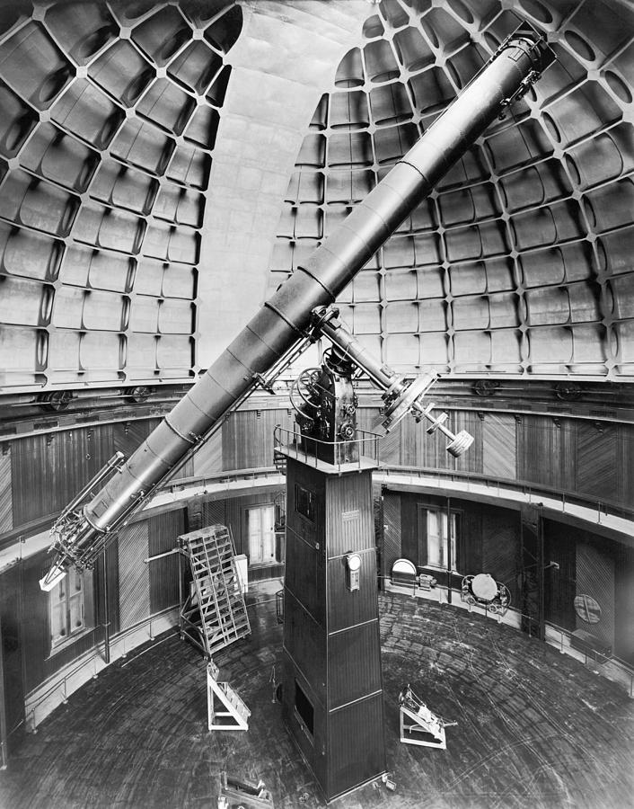 Vintage Photograph - The Lick Observatory by Underwood Archives