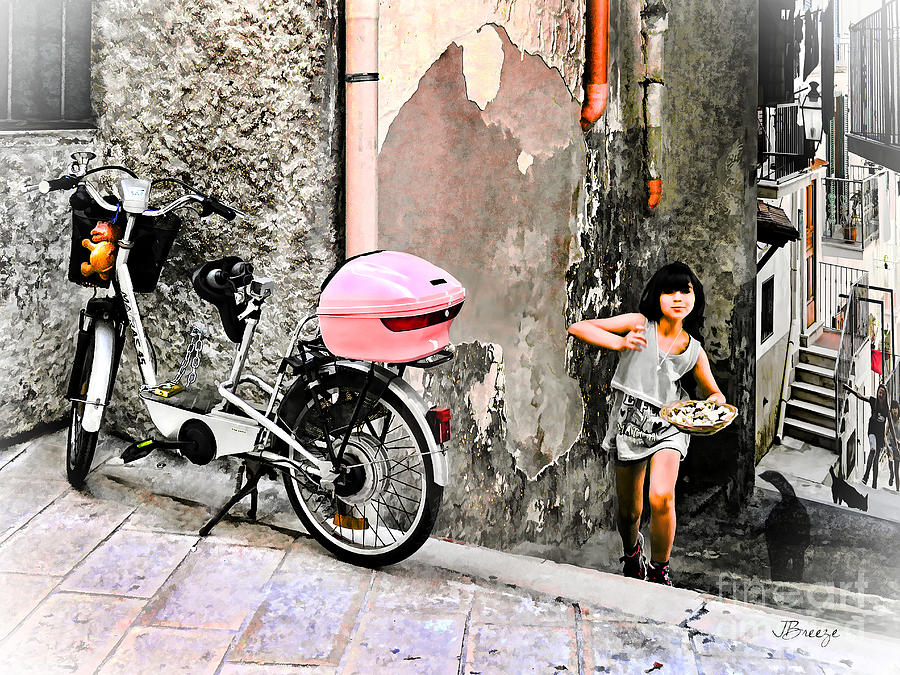 The Life.Vieste.Italy Digital Art by Jennie Breeze