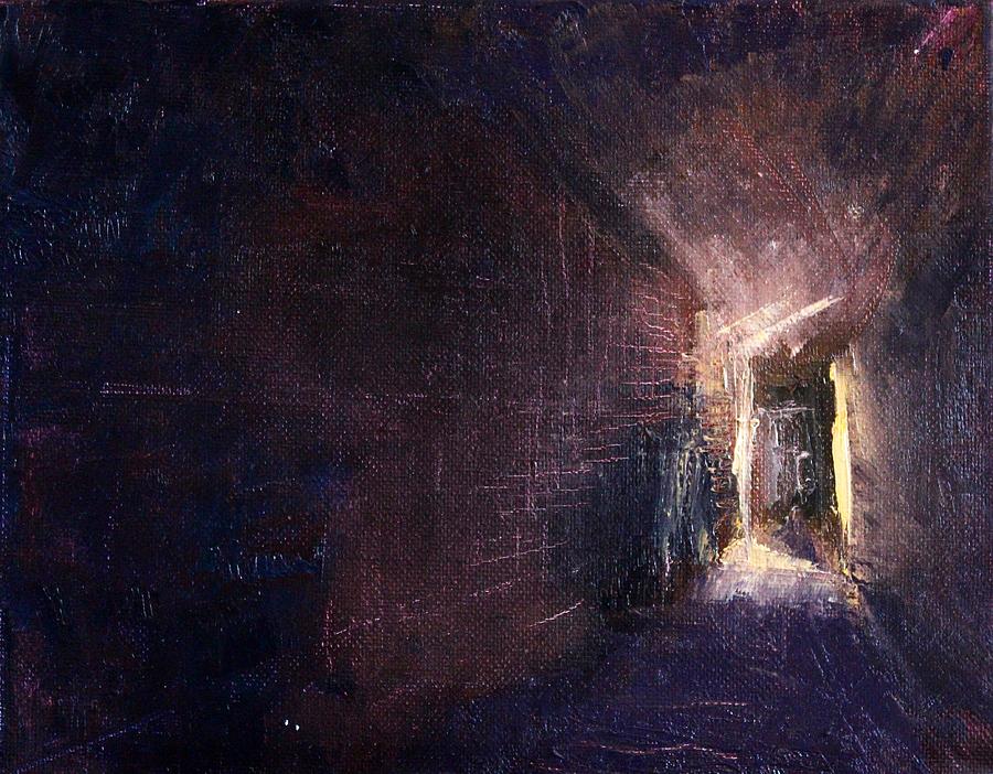 The light in the hallway Painting by Art of Raman