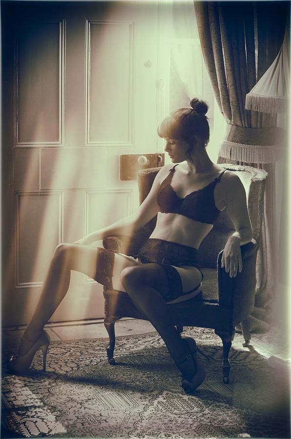 Vintage Photograph - The Light Shines In. by Colin Dixon