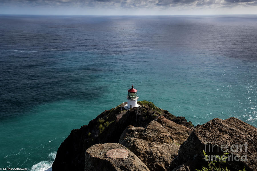  The Lighthouse at Makapuu  Photograph by Mitch Shindelbower