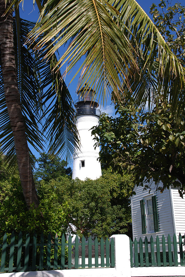 Architecture Photograph - The Lighthouse in Key West II by Susanne Van Hulst