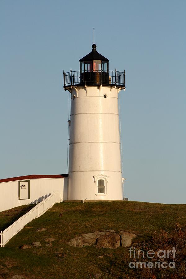 The Lighthouse in York Maine Photograph by Mesa Teresita