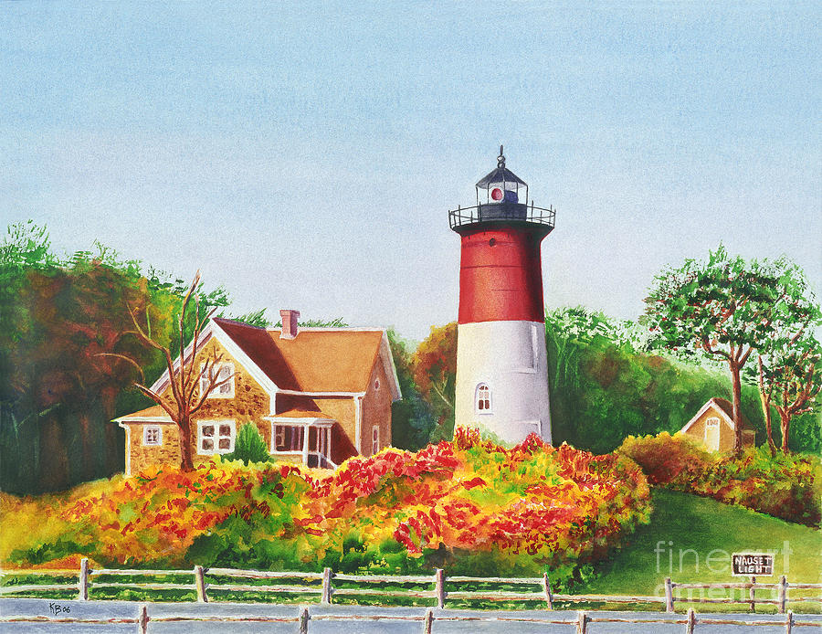 The Lighthouse Painting by Karen Fleschler