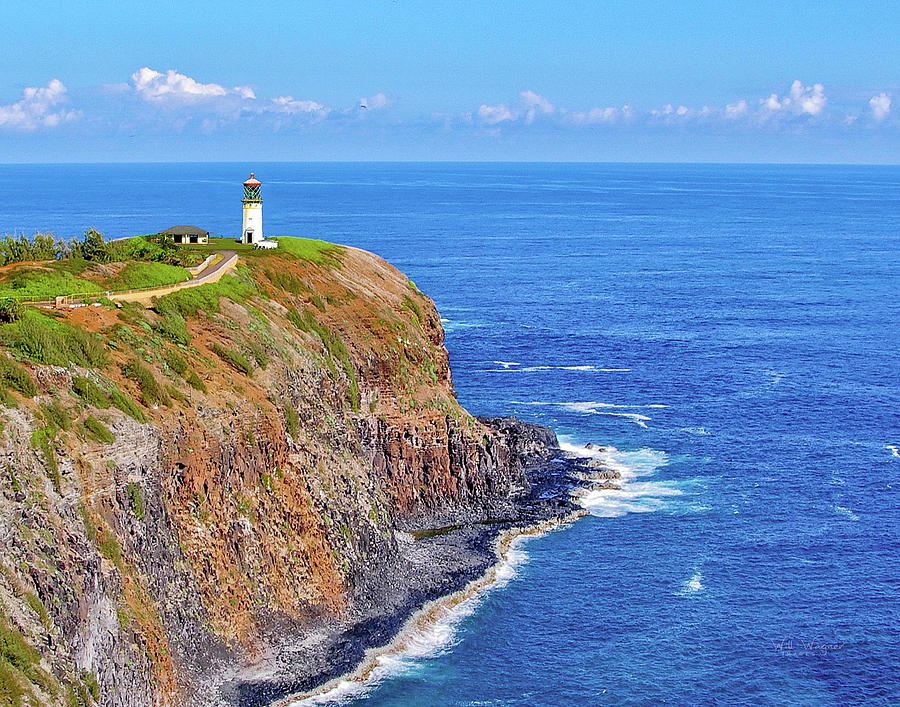 The Lighthouse on Kauai Photograph by Will Wagner