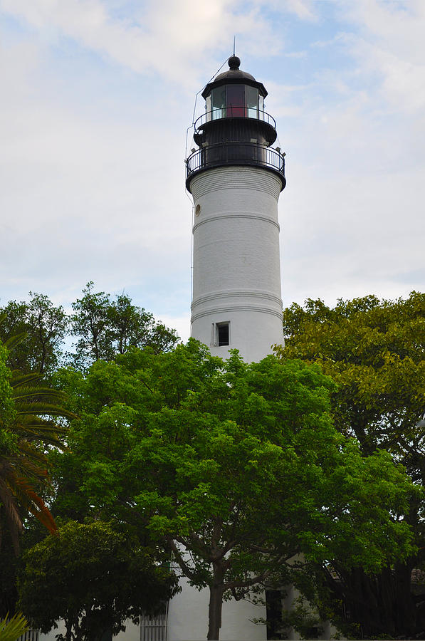 The Lighthouse on Key West Florida Photograph by Bill Cannon