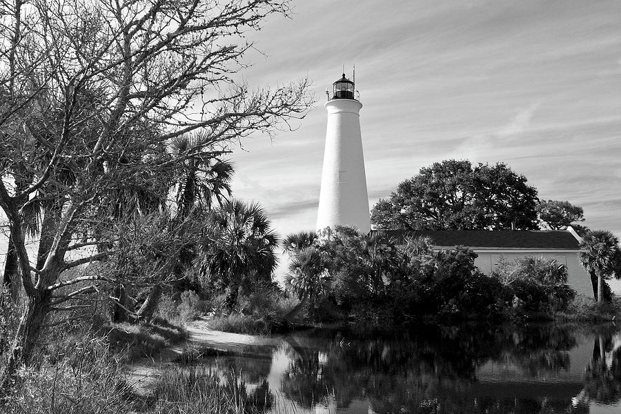 The Lighthouse Photograph by Wayne Denmark