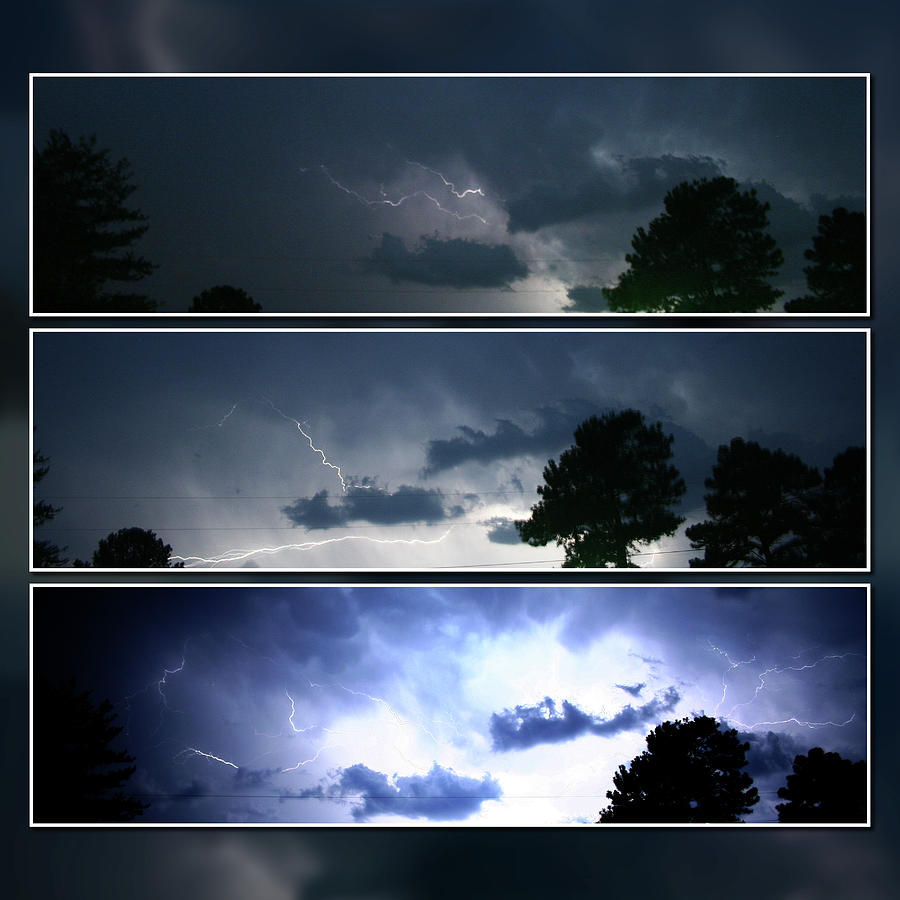 The Lightning Story Photograph by Adam LeCroy