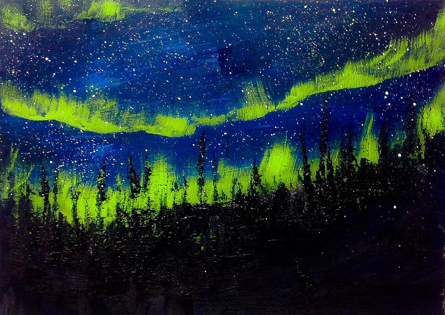 The Lights No.3 Painting by Desmond Raymond