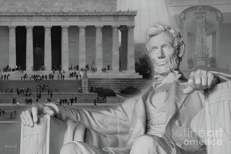 The Lincoln Memorial Photograph by E B Schmidt