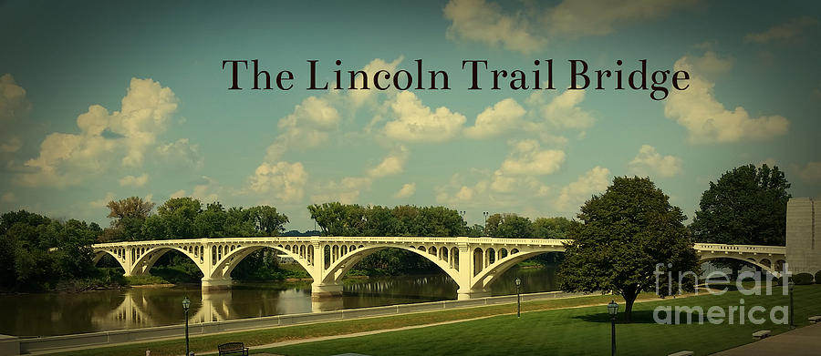 The Lincoln Trail Bridge,Vincennes,Indiana Photograph by Stacie Siemsen