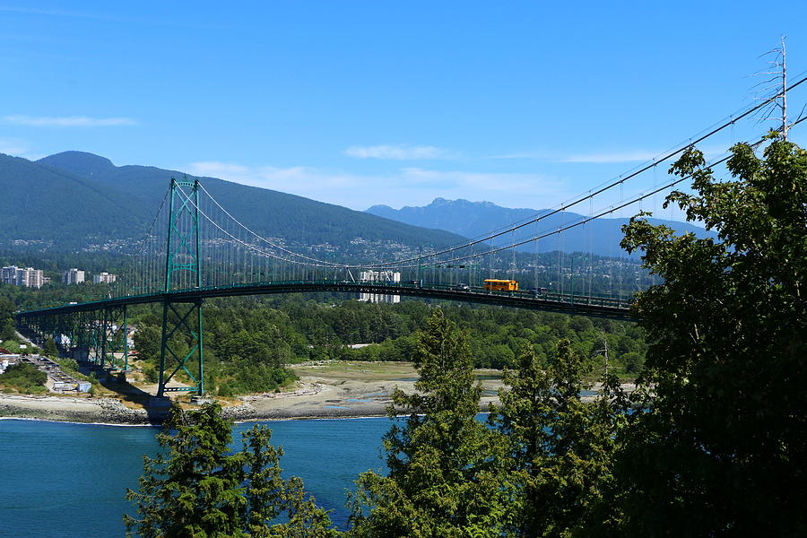 The Lions Gate Bridge Photograph by Christiane Schulze Art And Photography