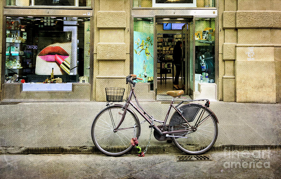 The Lipstick Bicycle Photograph by Craig J Satterlee