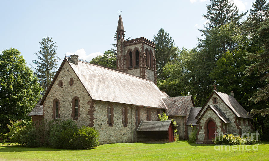 The Little Brown Church in the Vale Photograph by Carol Lynn Coronios