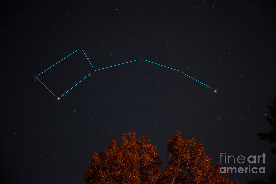 The Little Dipper Constellation Photograph by Larry Landolfi