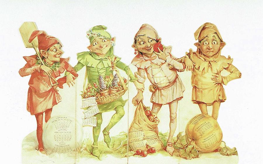 The Little Elves Painting by Reynold Jay