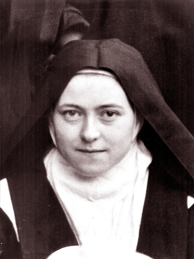 St. Therese Of Lisieux Photograph - The Little Flower by Samuel Epperly