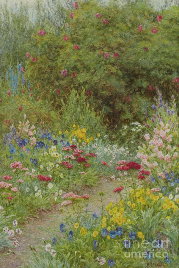 The Little Path, 1920 Painting by Helen Allingham - Fine Art America