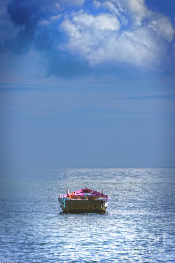 The Little Pink Boat Photograph by Mitch Shindelbower