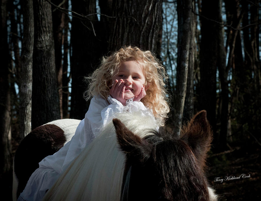 The Little Princess Photograph by Terry Kirkland Cook