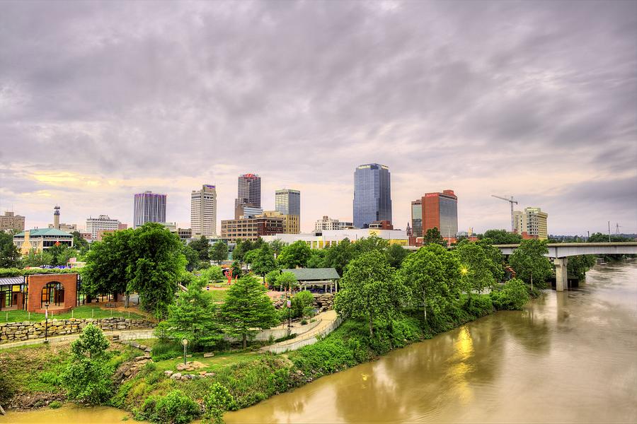 The Little Rock Skyline Photograph by JC Findley