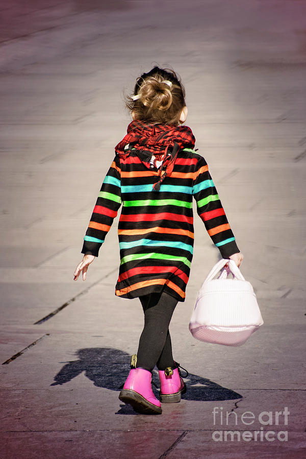 The Little Shopper Photograph by Mary Machare