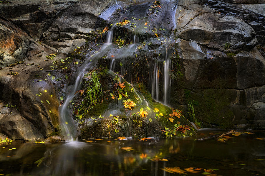 The Little Waterfall  Photograph by Saija Lehtonen