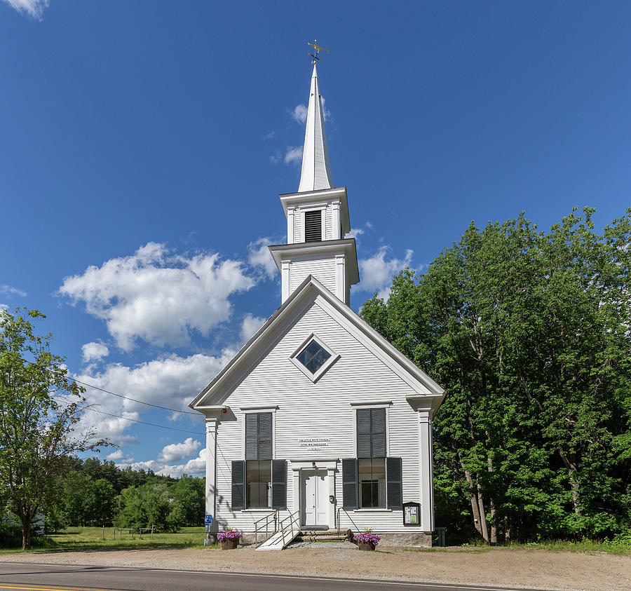 The Little White Church Photograph by Brian MacLean