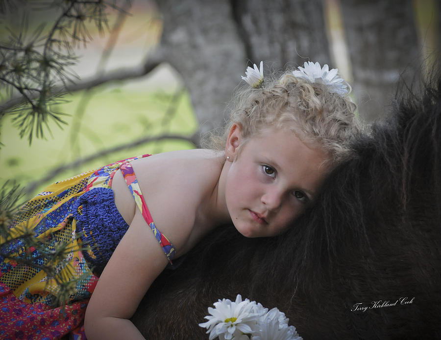 The Littlest Gypsy Photograph by Terry Kirkland Cook