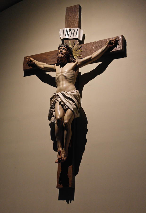 Jesus Christ Photograph - The Living Crucifix by Michele Myers